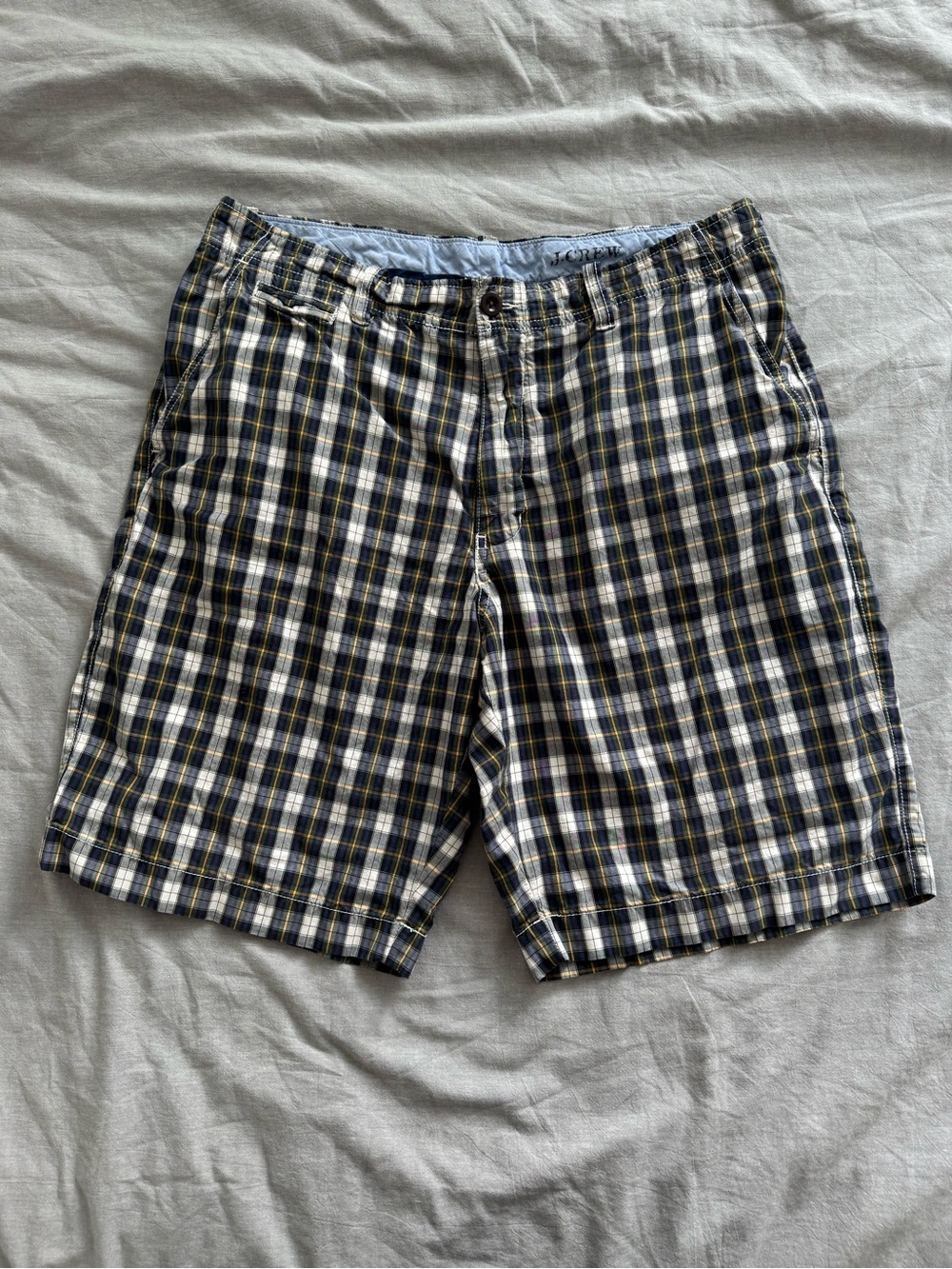 J. Crew Field Short | Waist 34 JBP 07/71 Vintage Cotton & Flat Front Style 91401